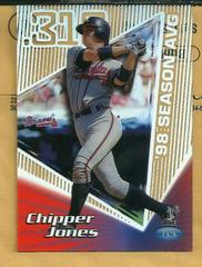 Chipper Jones [Pattern 25] #16B Baseball Cards 1999 Topps Tek Prices