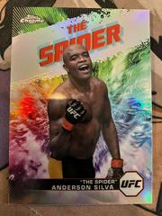 Anderson Silva The Spider [Black Refractor] #AKA-19 Ufc Cards 2024 Topps Chrome UFC AKA Prices