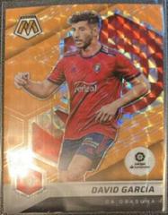 David Garcia [Orange Fluorescent] Soccer Cards 2021 Panini Mosaic LaLiga Prices
