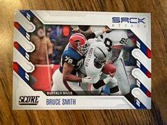 Bruce Smith #SA-BS Football Cards 2022 Panini Score Sack Attack Prices