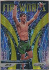 Brandon Moreno [Gold] Ufc Cards 2022 Panini Prizm UFC Fireworks Prices