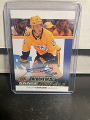 Philip Tomasino [Autograph] #RA-13 Hockey Cards 2021 Upper Deck Credentials Rookie Arrivals Prices