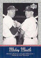 Mickey Mantle #MM54 Baseball Cards 2001 Upper Deck Pinstripe Exclusive Mantle Prices