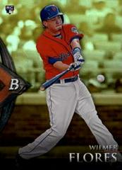 Wilmer Flores [Gold] #82 Baseball Cards 2014 Bowman Platinum Prices