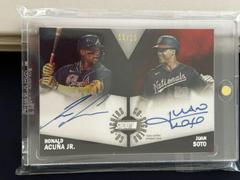 Ronald Acuna Jr. [Rainbow Foil] Baseball Cards 2022 Stadium Club Autographs Prices