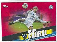 Kevin Cabral [Red] Soccer Cards 2022 Topps MLS Prices