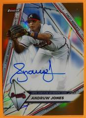 Andruw Jones [Gold] Baseball Cards 2022 Topps Finest Moments Autographs Prices
