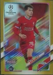 Neco Williams [Gold] Soccer Cards 2020 Topps Chrome UEFA Champions League Prices