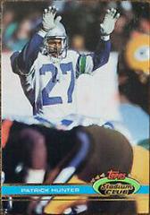 Patrick Hunter [Super Bowl XXVI] Football Cards 1991 Stadium Club Prices