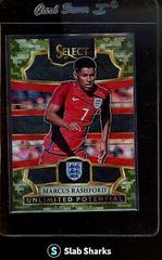 Marcus Rashford [Camo] Soccer Cards 2017 Panini Select Unlimited Potential Prices