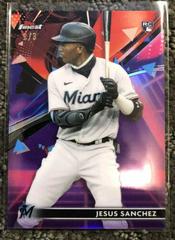 Jesus Sanchez [Purple Pink Vapor Refractor] #70 Baseball Cards 2021 Topps Finest Prices