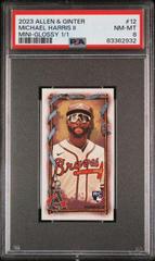 Michael Harris II [Mini Glossy] #12 Baseball Cards 2023 Topps Allen & Ginter Prices