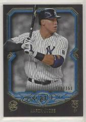 Aaron Judge [Sapphire Blue] #95 Baseball Cards 2017 Topps Museum Collection Prices