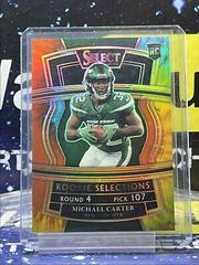 Michael Carter [Tie Dye] #RS-16 Football Cards 2021 Panini Select Rookie Selections Prices
