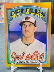 Manny Machado [Gold] #27 Baseball Cards 2013 Topps Archives Prices