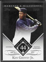 Ken Griffey Jr. [44 Home Runs] Baseball Cards 2007 Topps Moments & Milestones Prices