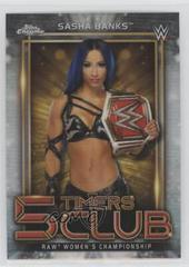 Sasha Banks #5T-14 Wrestling Cards 2021 Topps Chrome WWE 5 Timers Club Prices