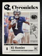 KJ Hamler [Blue] #9 Football Cards 2020 Panini Chronicles Draft Picks Prices