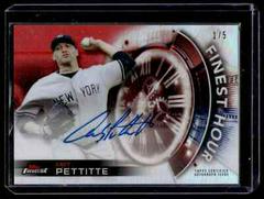 Andy Pettitte [Red Refractor] #AP Baseball Cards 2018 Topps Finest Hour Autographs Prices