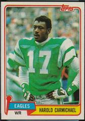 Harold Carmichael Football Cards 1981 Topps Prices