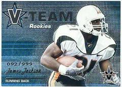 James Jackson #7 Football Cards 2001 Pacific Vanguard V Team Rookie Prices