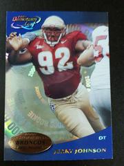 Jerry Johnson #362 Football Cards 2000 Quantum Leaf Prices