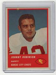Johnny Robinson Football Cards 1963 Fleer Prices