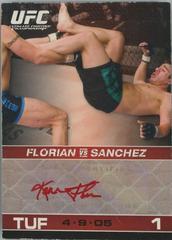 Kenny Florian [Red Ink] Ufc Cards 2009 Topps UFC Round 1 Autographs Prices