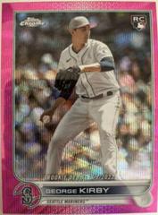 George Kirby [Pink Wave] Baseball Cards 2022 Topps Chrome Update Prices