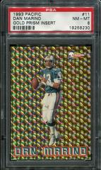 Dan Marino [Gold Prism] #11 Football Cards 1993 Pacific Prism Insert Prices