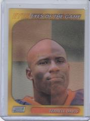 Terrell Davis [Refractor] Football Cards 1999 Stadium Club Chrome Eyes of the Game Prices