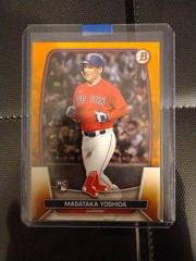 Masataka Yoshida [Orange] #58 Baseball Cards 2023 Bowman Prices