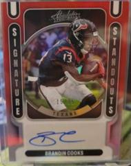 Brandin Cooks [Red] #SS-BC Football Cards 2022 Panini Absolute Signature Standouts Prices