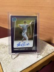 Garrett Crochet [Purple Stars] Baseball Cards 2021 Panini Donruss Optic Rated Rookie Signatures Prices