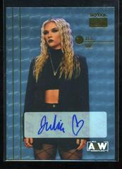 Julia Hart [Star Sapphires Autograph] #PP- 28 Wrestling Cards 2022 SkyBox Metal Universe AEW Premium Prices