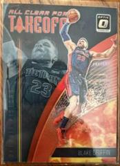 Blake Griffin [Red] Basketball Cards 2018 Panini Donruss Optic All Clear for Takeoff Prices