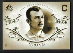 Cy Young #15 Baseball Cards 2005 SP Legendary Cuts Prices