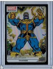 Thanos [Black Rainbow] #141 Marvel 2023 Upper Deck Platinum Prices