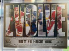 Brett Hull [Gold] #E-2 Hockey Cards 2020 SP Signature Edition Legends Evolve Prices