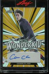 Caden Clark [Prismatic Gold] Soccer Cards 2022 Leaf Metal Wonderkid Autographs Prices