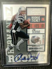 Aaron Hernandez [Autograph] #101 Football Cards 2010 Playoff Contenders Prices