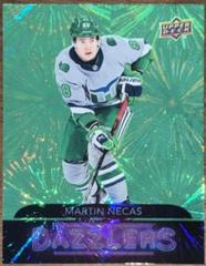 Martin Necas [Green] #DZ-106 Hockey Cards 2020 Upper Deck Dazzlers Prices