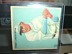 Fred Lindstrom #133 Baseball Cards 1933 Goudey Prices