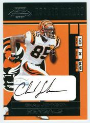 Chad Johnson [Autograph] Football Cards 2001 Playoff Contenders Prices