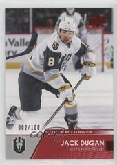 Jack Dugan [Exclusives] Hockey Cards 2021 Upper Deck AHL Prices