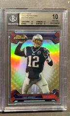 Tom Brady [Gold Refractor] #40 Football Cards 2013 Topps Finest Prices