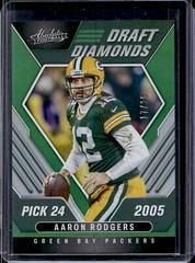 Aaron Rodgers [Spectrum Green] #DD-6 Football Cards 2022 Panini Absolute Draft Diamonds Prices