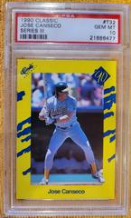 Jose Canseco [Series III] Baseball Cards 1990 Classic Prices