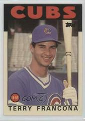 Terry Francona #38T Baseball Cards 1986 Topps Traded Tiffany Prices