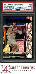 Luka Doncic [Artist Proof] #25 Basketball Cards 2021 Panini Hoops Prime Twine Prices